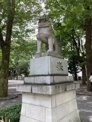 大國魂神社の狛犬