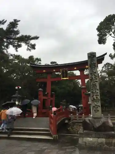 氣比神宮の鳥居