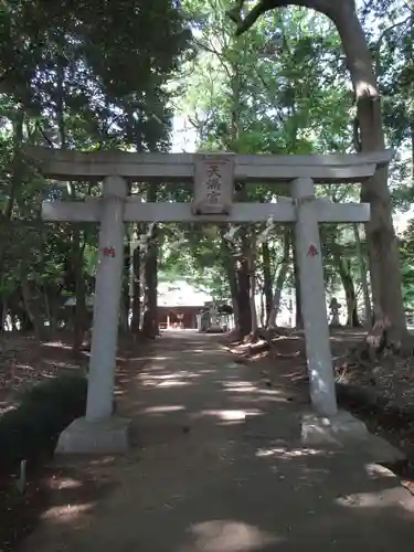 東蕗田天満社の鳥居