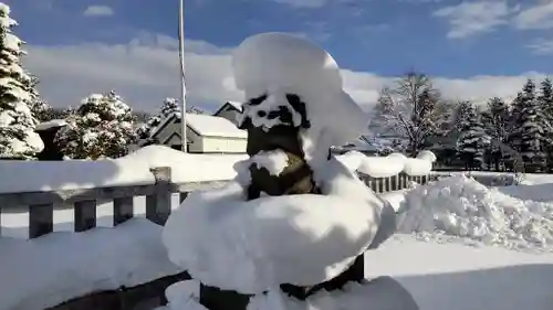 美瑛神社の狛犬