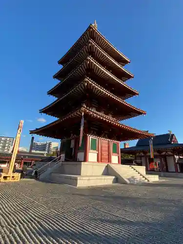 四天王寺の塔