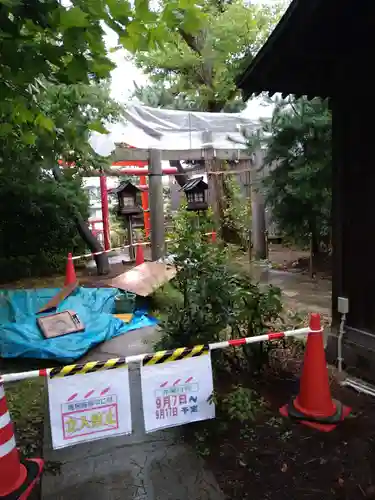 御林稲荷神社の鳥居