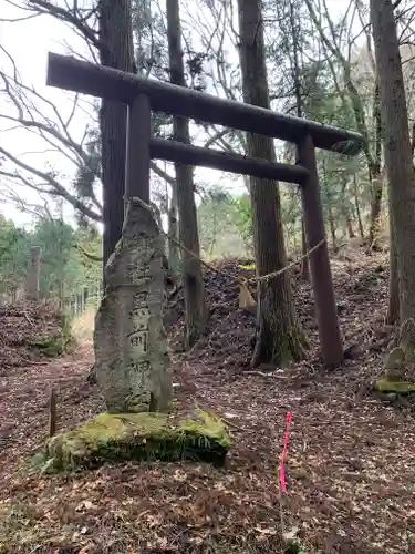 黒前神社の鳥居