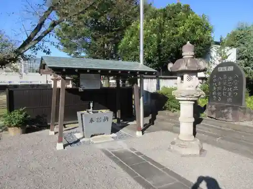 小石神社の手水