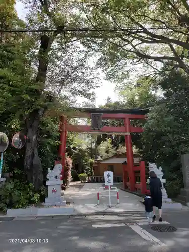 前鳥神社の鳥居