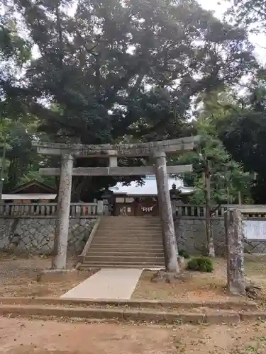 雨引千勝神社の鳥居