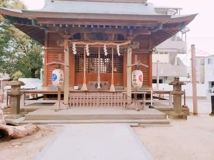 松戸神社の本殿・本堂