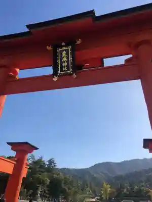 厳島神社の鳥居