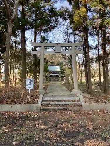 阿波神社の鳥居