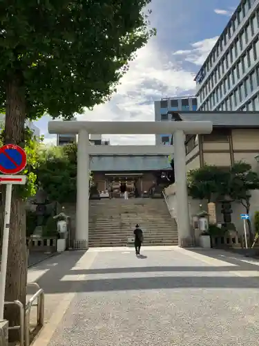 芝大神宮の鳥居