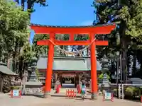 櫛引八幡宮の鳥居