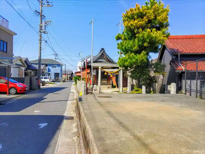 秋葉神社 津嶋神社の鳥居