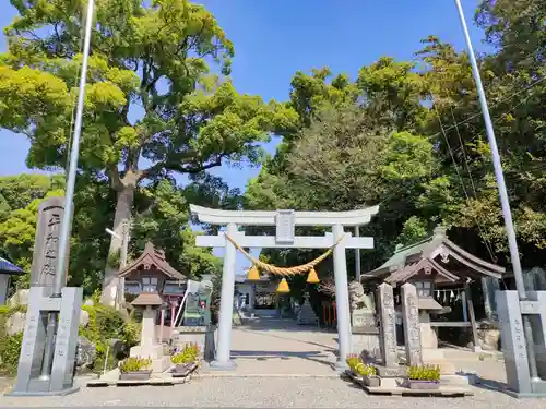 都波岐奈加等神社の鳥居