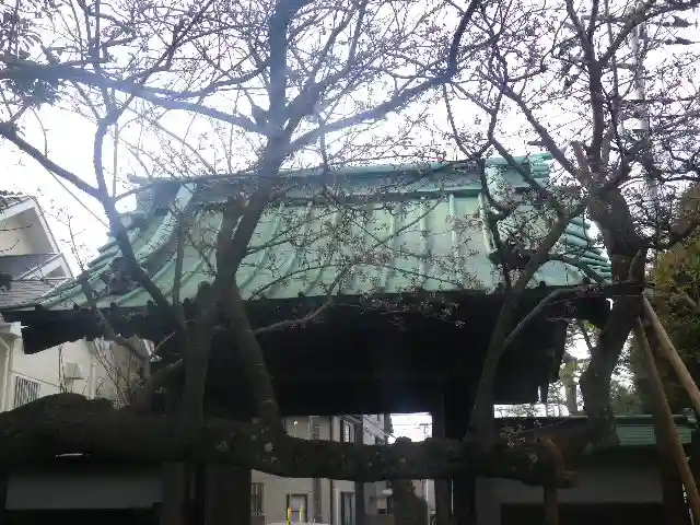 教恩寺の山門・神門