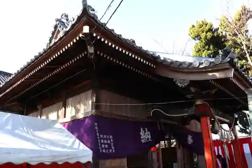 龍ケ崎八坂神社の本殿・本堂