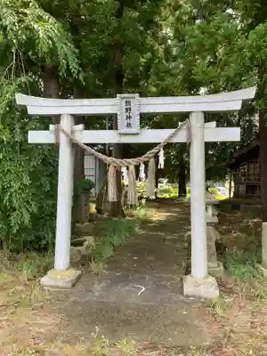 坂の上熊野神社(福島県)