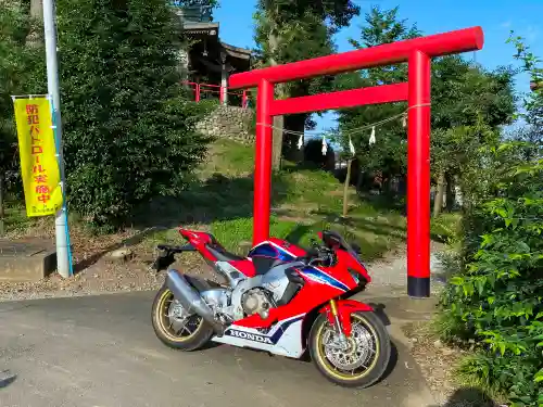 勝呂神社の鳥居