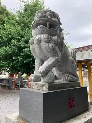 八王子神社の狛犬