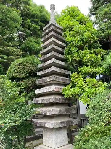 眞徳寺の塔