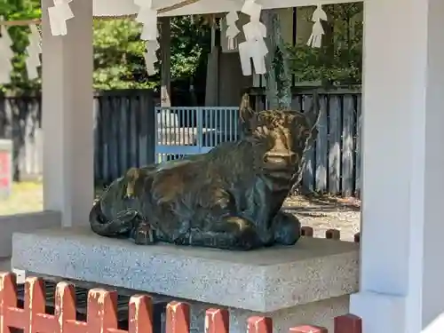 亀戸天神社の狛犬