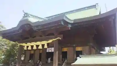 高良大社の本殿・本堂