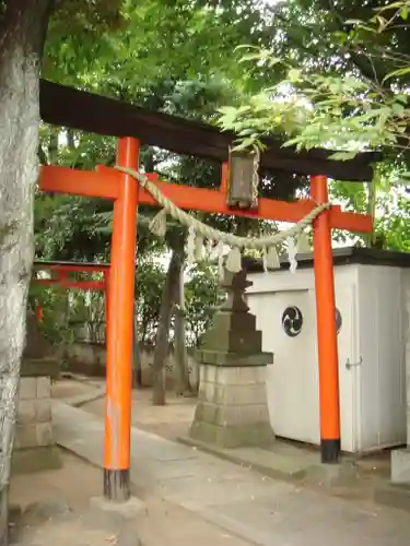 徳持神社の鳥居