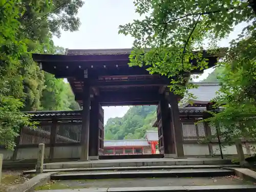石清水八幡宮の山門・神門