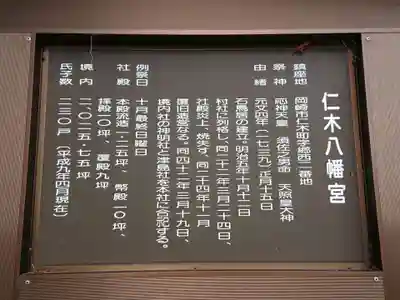 八幡宮（仁木八幡宮）の歴史