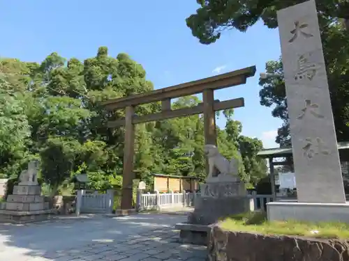 和泉國一之宮　大鳥大社の鳥居