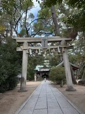 熊野神社の鳥居