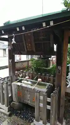 石川町諏訪神社の手水舎