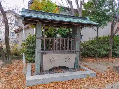 日吉社（牛田町）の手水舎