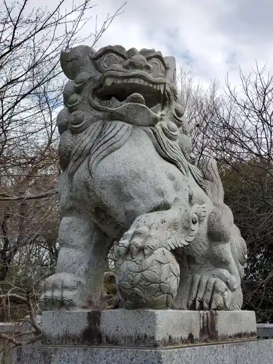 櫨谷・秋葉神社の狛犬