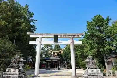 青柳日吉神社の鳥居