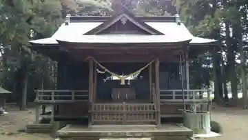 鹿島神社の本殿・本堂
