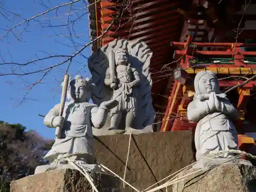 瀧泉寺（目黒不動尊）の像