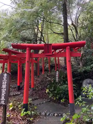 目の霊山　油山寺の鳥居