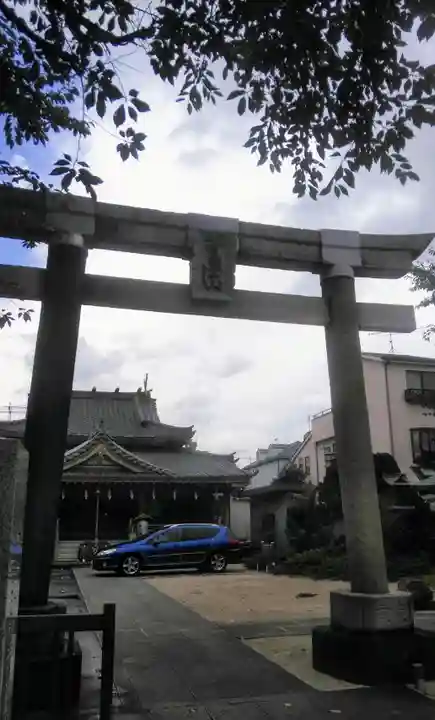 扶桑教太祠の鳥居