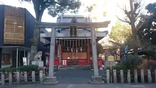 江島杉山神社の鳥居