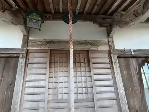 小山毘沙門堂の本殿・本堂