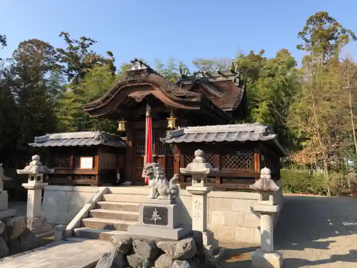 二ノ宮神社の山門・神門