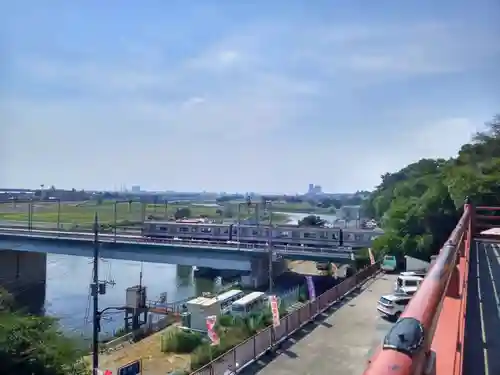 多摩川浅間神社の周辺