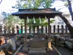 世田谷八幡宮の手水