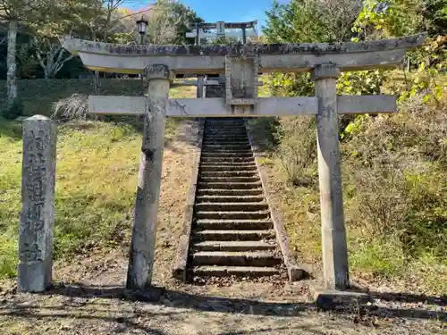 角折神社の鳥居