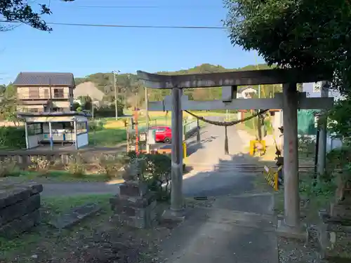 熊野神社の景色