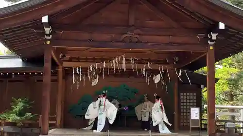 上川神社の神楽