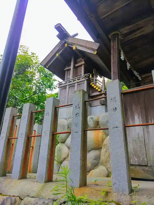 山王社(観音堂屋敷)の本殿・本堂