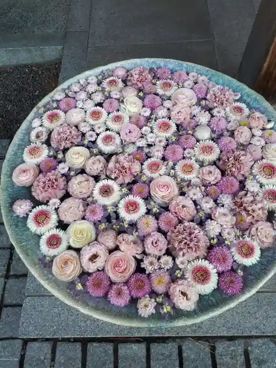 行田八幡神社の手水舎