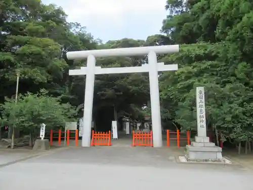 息栖神社の鳥居