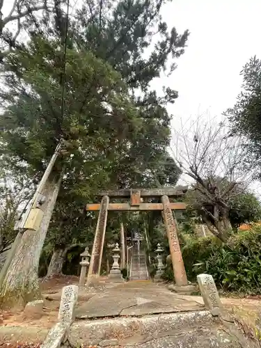 古物神社の鳥居